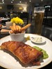 TLH fish and chips in bar area