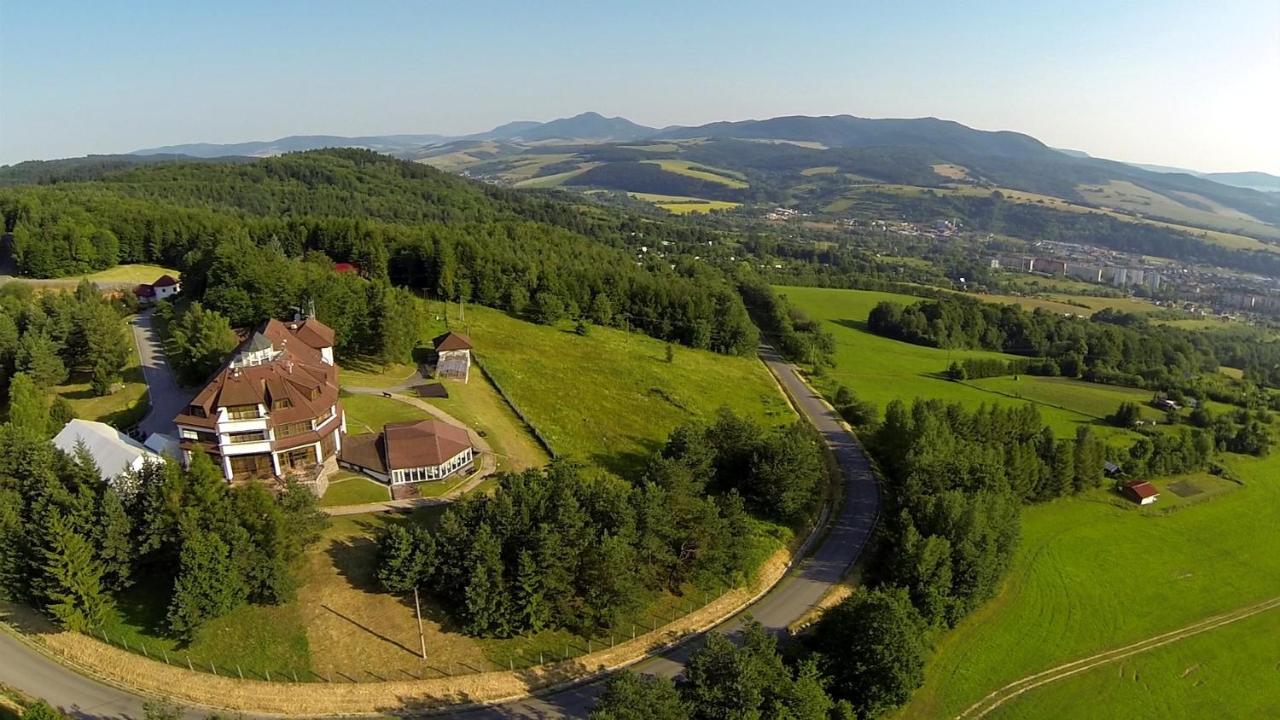 The Hotel and Resort is located on a hill above the historic town of Bardejov in north-eastern Slovakia and offers beautiful views over the valley