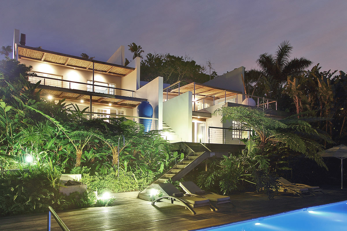 The gentle murmur of the Indian Ocean is a constant lullaby. Here, close to the city of Durban in South Africa's "forgotten paradise", lies a true gem