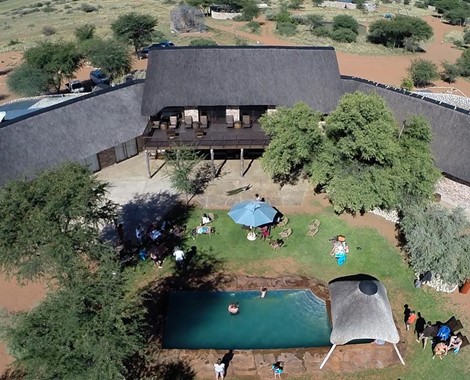 Indulge in the stillness of nature away from the busy city life and feel the Namibian sun on your skin
