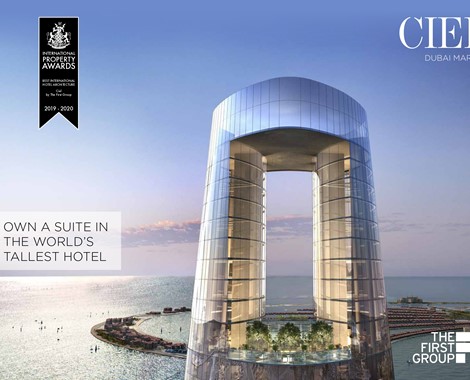OWN A SUITE IN THE WORLD’S TALLEST HOTEL