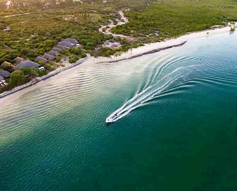 Escape to paradise and experience the blue waters and pristine shores of Mozambique at our lodge, a new eco-lodge overlooking a blue tidal lagoon that is home to a distinctive ecosystem with access to the warm Indian Ocean