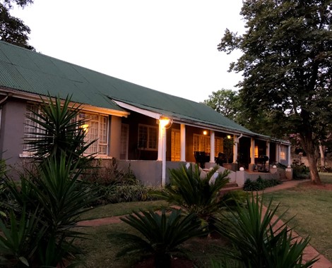 Our Guest House is family owned and our dogs, Mika and Onke, are part of the welcoming committee! 