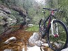 FER Mountain bike in stream