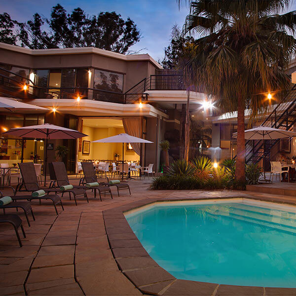 This is an upmarket boutique hotel with 45 rooms, a romantic wedding venue for up to 350 guests and has excellent conference facilities accommodating anything between 20 and 400 delegates