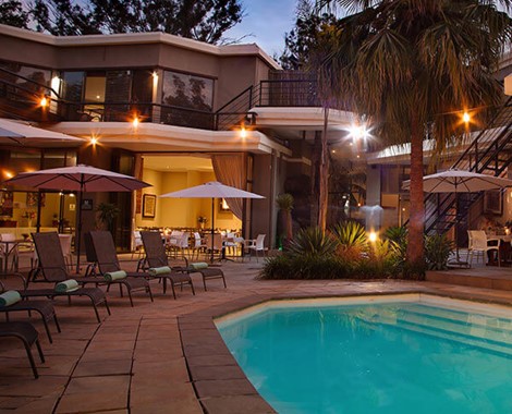 This is an upmarket boutique hotel with 45 rooms, a romantic wedding venue for up to 350 guests and has excellent conference facilities accommodating anything between 20 and 400 delegates