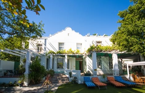 Our guest house made up of 3 historic Cape Colonial houses dating back to 1852.  A Guest House/Executive Suites/FlashPackers
